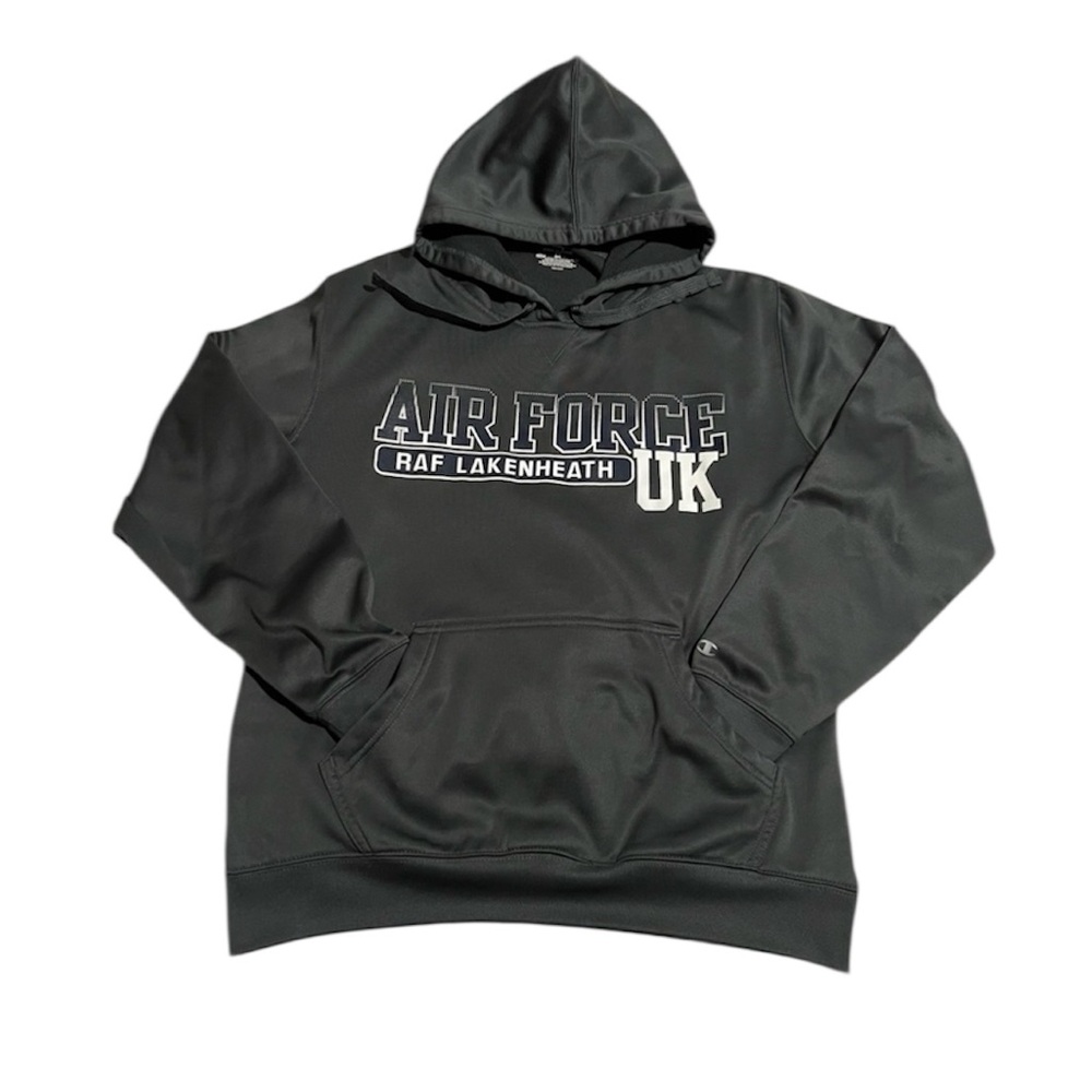 Champion - Mens Medium - Dark Grey - Graphic hoodie